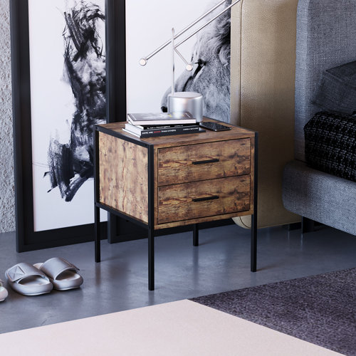 Metal Frame Bedside Tables You'll Love Wayfair.co.uk